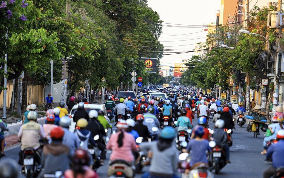 Traffic in Ho Chi Minh city
