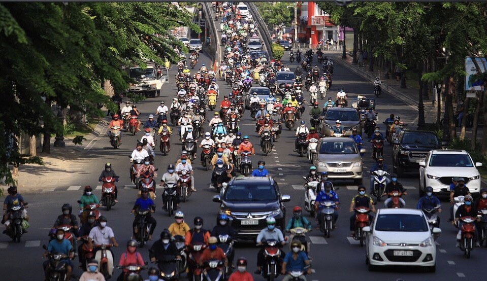 Traffic in Vietnam