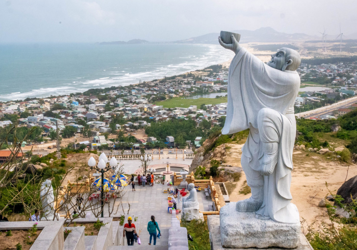 Amazing view from the top of Ong Nui temple