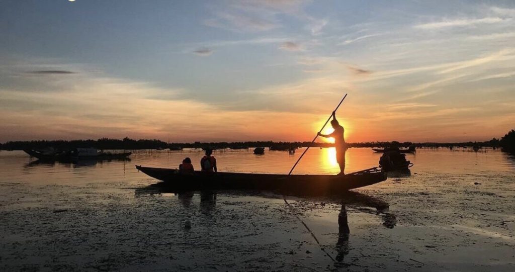 Sunset at Cu Lao Xanh island