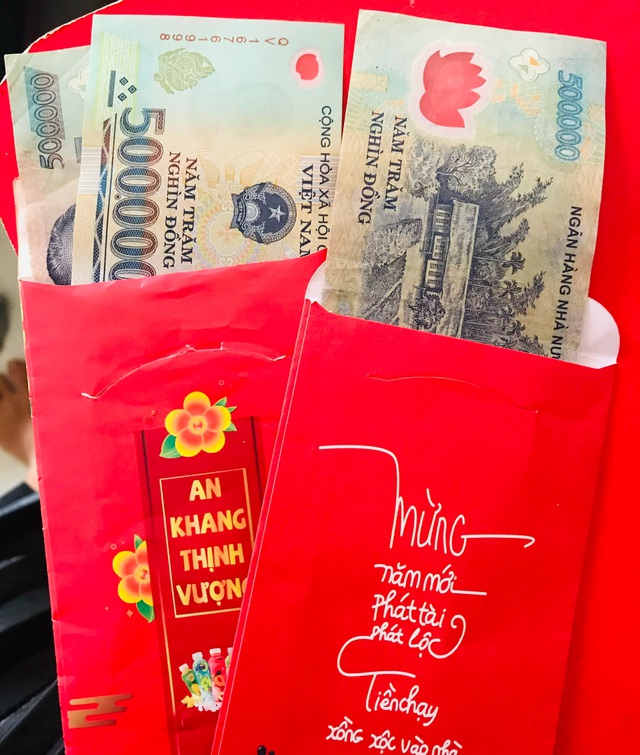 Lunar New Year - Red / Yellow Lucky Envelopes- Bao li xi Tet Viet Nam