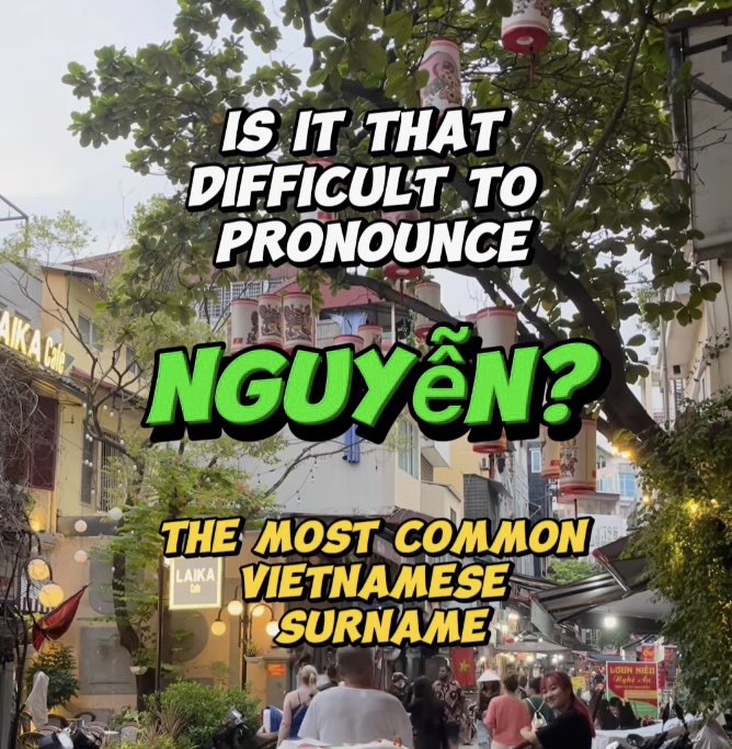 How do foreigners pronounce Nguyen?